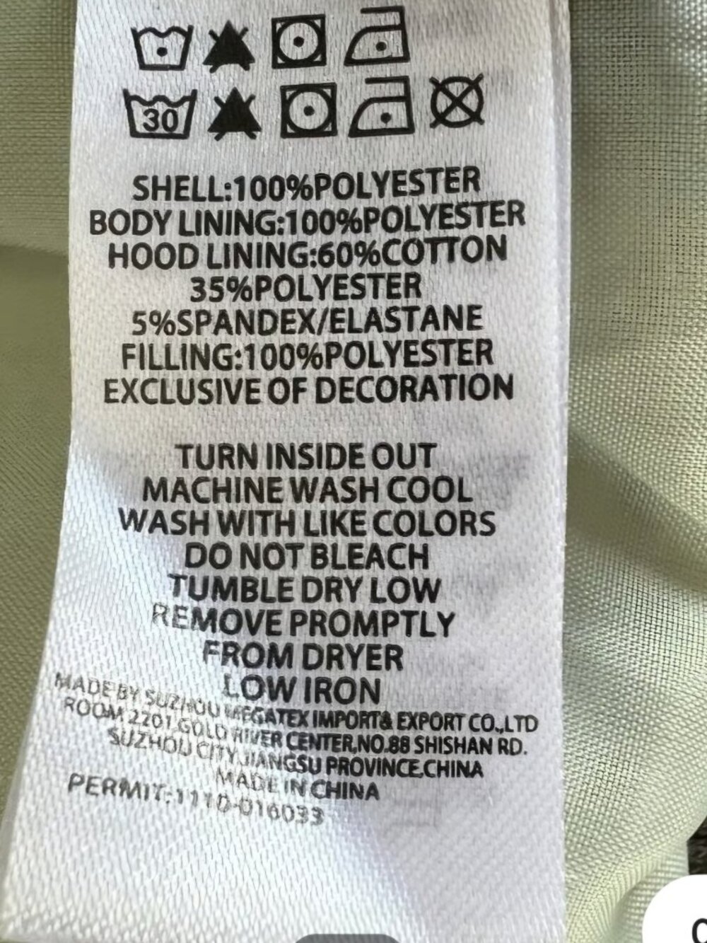 Tommy Bahama grey puffer Green Fun camo Camping lined outdoor hoodie vest 2T - Picture 7 of 7